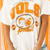 TN Vols Gridiron Football Thrifted Tee