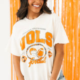 TN Vols Gridiron Football Thrifted Tee