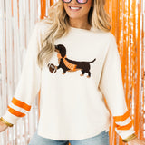 Gameday Weenie Dog Sweater | Orange