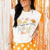 Polka Dot Skort | Orange
