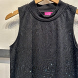 Black Rhinestone Tank Dress | Queen Of Sparkles