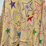 Tan Multi Star Sweatshirt