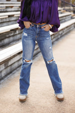 NORA STRAIGHT JEANS | DARK