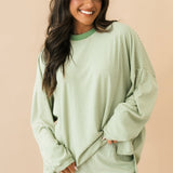 Kenzie Stripe Top | Green