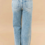 High Rise Wide Leg Jean | Glowing