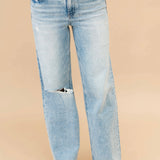High Rise Wide Leg Jean | Glowing