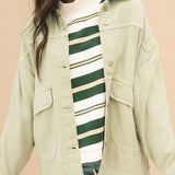Lemon Denim Jacket | Washed Sage