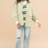 Lemon Denim Jacket | Washed Sage