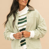 Lemon Denim Jacket | Washed Sage