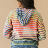 Over The Rainbow Zip Up Hooded Sweater