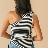 Knot My Vibe Tank | Black Combo