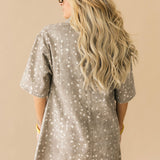 Oh Deer Denim Mini Dress | Bambi Print
