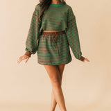 Parkside Stripe Pullover | Brown