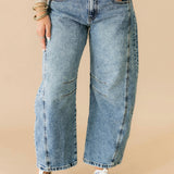 Ashlyn Horseshoe Wide Leg Jean | Admirer