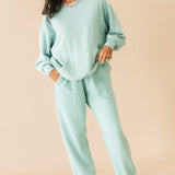 Slow It Down Jogger | Aqua