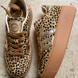 XXL Sneakers | Leopard Gold