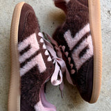 Back 70 Mohair Sneaker | Coffee Pink