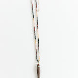 Seth Beaded Fish Necklace | Neutral