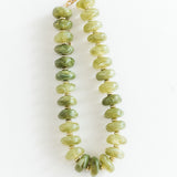 Randi Chunky Beaded Necklace | Chartreuse