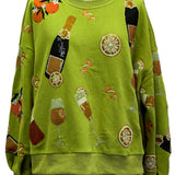 Green Mimosa Icon Sweatshirt