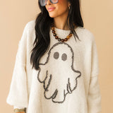 Spooky Ghost Oversized Sweater