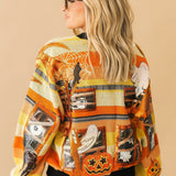 Multi Spooky Windows Cardigan | Queen Of Sparkles