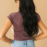 Protagonist Tee | Vintage Grape