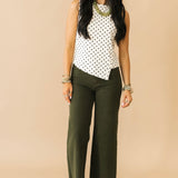 Gianna Asymmetrical Tank Top | Ivory