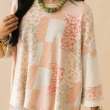 Patchwork Floral Top