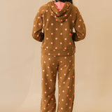 Moxie Polka Dot Jogger | Rust Pink
