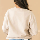 Horseshoe Sweatshirt W/ Stones
