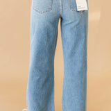 Pleaser High Rise Wide Ankle Jean | Wavy