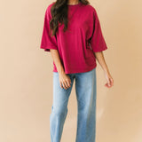 WTF Perfect Oversized Tee | Glass Roses