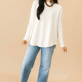 Latte Blues Thermal Tee | Sugar Swizzle