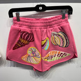 Pink Multi Shell Short | Queen Of Sparkles