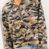 Cameron Quarter Zip Pullover | Camo