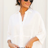 Happy Days Top | Clean Ivory
