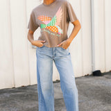 Olivia Distressed Wide Leg Jean | Allure