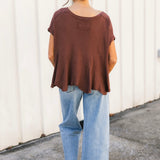 Swing Alone W Me Tee | Brunette