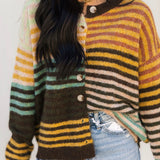 Fall Forever Multi Stripe Cardigan