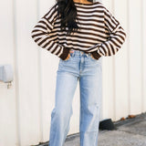 Olivia Distressed Wide Leg Jean | Allure