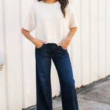 Maya High Rise Wide Leg Jean | Angelically