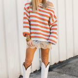 Stripe Fall Fun Sweater