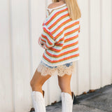Stripe Fall Fun Sweater