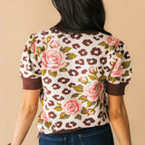 Leopard In Bloom Sweater