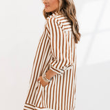 Not My Problem Mini Dress | Brown