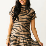 After Hours Sheer Overlay Mini Dress | Tiger
