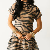 After Hours Sheer Overlay Mini Dress | Tiger