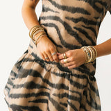 After Hours Sheer Overlay Mini Dress | Tiger