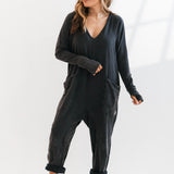 Hot Shot Long Sleeve Onesie | Black